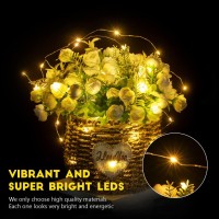 30 Led Wire Lights Battery Operated - Battery Powered Fairy Lights For Bedroom, 3M/10Ft Indoor Decorative String Lights For Wedding, Party, Christmas, Tree Decoration Warm White