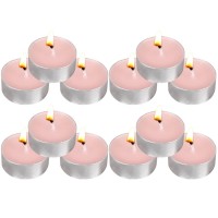 Tea Lights Candles 12 Pack Pink Tealights Candle Scented Rose Small Candle For Home Holiday Wedding Partydinner Table Ha