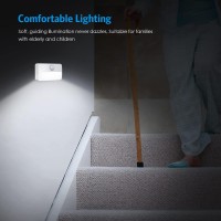 Amir Newest Mini Motion Sensor Light Cordless Batterypowered Led Night Light Wall Light Closet Lights Safe Lights For Stair