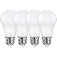 Asomst A19 Led Light Bulbs, 100 Watt Equivalent Led Bulb, 4000K Neutral White 1100Lumen Light Bulbs 11W, Non-Dimmable Frosted Lighting E26 Base, Cri 85+, 25000+ Hours Lifespan, No Flicker, Pack Of 4