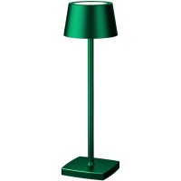 Seihoae Cordless Table Lamps Rechargeable, 5200Mah Battery Operated Table Lamp, Ip54 Waterproof Outdoor Table Lamp, For Indoor Outdoor Restaurant Buffet Bar Coffee Shop, Green