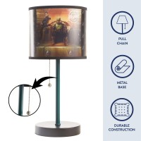 Idea Nuova Star Wars Boba Fett Stick Table Lamp With Pull Chain