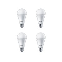 Philips Led Basic Frosted Non-Dimmable A21 Light Bulb - Eyecomfort Technology - 2610 Lumen - Soft White (2700K) - 29W=150W - E26 Base - Indoor - 4-Pack