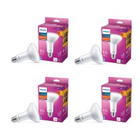 Philips Led Flickerfree Frosted Dimmable Br30 Light Bulb Eyecomfort Technology 1400 Lumen Soft White 2700K 15W100W