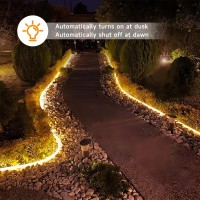 Solar Outdoor Led Strip Lights: 16.4Ft Ip67 Waterproof Solar Powered Outside Light Tape 240Led 8 Modes With Remote For Garden Patio Stair Walkway Swimming Pool Deck Gazebo Lighting Decorative