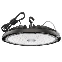 Demilare Led High Bay Light 200W 30000Lm 5000K Bright Ufo High Bay Light 800W Mhhps Eqv With 5 Cable Us Plug 100277V Etl