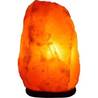 Dimmable Salt Lamp, Natural Himalayan Crystal Rock Salt Lamp Pink Light, Hand Crafted Wooden Base Direct From Foothills Of The Himalayas Home Decor, Night Light & Gifts