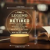 Petalsun Retirement Gifts For Men 2024 Retirement Gifts Happy Retirement Decorations Retirement Plaque The Legend Has Retire