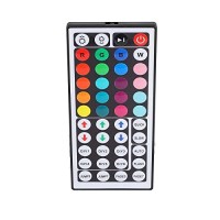 Supernight 44 Key Rgb Led Strip Light Remote Controller, Ir Remote Controller Replacement For Smd 5050 3528 2835 Rgb Led Light Strip Lights (1 Pack)