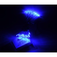 Karlling Battery Operated Blue 40 Led Fairy Light String Wedding Party Xmas Christmas Decorationsblue10 Pack