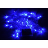 Karlling Battery Operated Blue 40 Led Fairy Light String Wedding Party Xmas Christmas Decorationsblue10 Pack