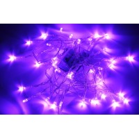 Karlling Battery Operated Purple 40 Led Fairy Light String Wedding Party Xmas Christmas Decorationspurple10 Pack