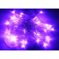 Karlling Battery Operated Purple 40 Led Fairy Light String Wedding Party Xmas Christmas Decorationspurple10 Pack