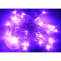 Karlling Battery Operated Purple 40 Led Fairy Light String Wedding Party Xmas Christmas Decorationspurple10 Pack