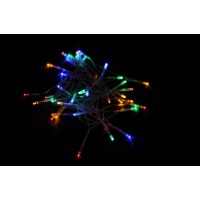 Karlling Battery Operated Christmas Lights13 Ft Short Clear Wire String Led Twinkle Fairy Light For Small Mini Xmas Tree And We