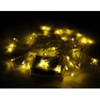 Karlling Battery Operated Warm White 40 Led Fairy Light String Xmas Party Decorationwarm White50 Pack