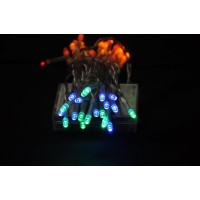 Karlling Battery Operated Christmas Lights13 Ft Short Clear Wire String Led Twinkle Fairy Light For Small Mini Xmas Tree And We