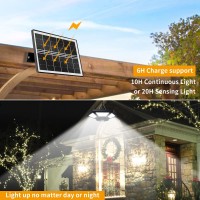 Yomisga Solar Powered Shed Light Daytime Available Solar Pendant Lights Outdoor With Remote Control Timer Motion Sensor 5 Li