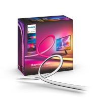 Philips Hue 2427 Pc Triplemonitor Smart Led Light Strip White And Color Ambiance Requires Hue Bridge 1 Pack Control Wi