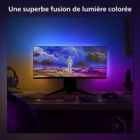 Philips Hue Play Gradient Pc Lightstrip [For 24-27 Inch Screens] Led Smart Lighting. Sync For Entertainment, Gaming And Media