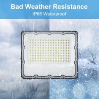 Indmird 150W Led Flood Light Outdoor Security Lights Wall Fixtures 6500K 15000Lm Illumination Ip66 Waterproof White Lighting P