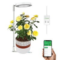 Plant Grow Light,Yadoker Led Growing Light Full Spectrum For Indoor Plants,Height Adjustable, Automatic Timer, 5V Low Safe Voltage