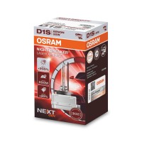 Osram Xenarc Night Breaker Laser D1S, Next Generation, 200% More Brightness, Hid Xenon Bulb, 66140Xnn, Folding Box (1 Lamp)