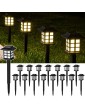 Solpex 16 Pack Solar Outdoor Lights, Solar Path Lights, Solar Walkway Lights Outdoor, Solar Garden Lights, Solar Pathway Lights Outdoor Waterproof For Garden, Yard, Landscape (Warm White)