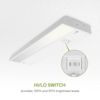 Asd Led Under Cabinet Lighting 9 Inch Hardwired Or Plugin Installation 2700K3000K4000K Hilow Switch Linkable Kitchen Und