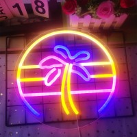 Sunset Neon Sign Dimmable Tropical