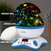 Moredig Dinosaur Night Light Projector Kids Projector Night Light With 8 Color Changing And 12 Songs Night Light Projector For