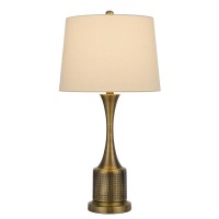 100W Toccoa Metal Table Lamp Priced And Sold As Pairs