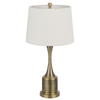 100W Toccoa Metal Table Lamp Priced And Sold As Pairs