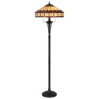 60W X 2 Tiffany Floor Lamp