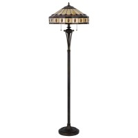 60W X 2 Tiffany Floor Lamp