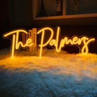 Custom Neon Sign For Wedding, Neon Name Signs, Name Neon Sign For Wall, Neon Signs Name Personalized