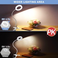 Clip On Light Reading Lamp For Bed, 4.7