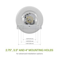 Asd Led Disk Lights 4 Inch 2700K3000K3500K4000K5000K 10W 685Lm Low Profile Dimmable Flush Mount Ceiling Light Surface