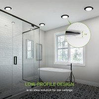 Asd 12 Pack Led Disk Lights 4 Inch 10W 5Cct 2700K5000K 685Lm Dimmable Flush Mount Ceiling Light Fixture Low Profile Surface