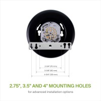 Asd 12 Pack Led Disk Lights 4 Inch 10W 5Cct 2700K5000K 685Lm Dimmable Flush Mount Ceiling Light Fixture Low Profile Surface