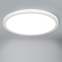 Dllt 34W Flush Mount Led Ceiling Light 156 Inch Ultra Thin Close To Ceiling Light Fixture For Living Room Bedroom Kitchen Hall