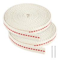 13 Feet 2 Rolls Cotton Oil Lamp Wick 38 Inch Replacement Oil Lanterns Wick For Oil Lamps And Oil Burners