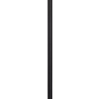 61 Inch Modern Floor Lamp, Hanging Mesh Shade, Metal Base, Black