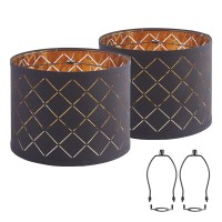 Black Lampshades For Table Floor Lamp, Medium 12.7