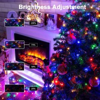 4 Pack Christmas String Lights Battery Operated Total 66Ft 200Led Fairy String Lights With Timer Remote 8 Modes Twinkle String