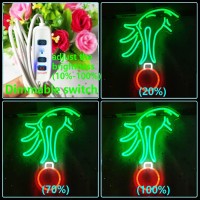 Christmas Neon Sign Dimmable Christmas Neon Lights Led Neon Signs Green Light Up Neon Sign For Bedroom Kids Room Living Room Gift Xmas Party