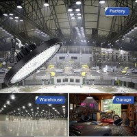 Evbforu 4 Pack Ufo Led High Bay Light 200W Led High Bay Light 5000K Led Shop Light With 29 000Lm Us Plug Ip66 Commercial Ware