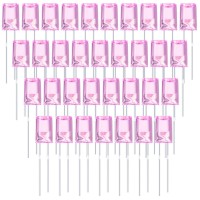 Mudder 60 Pcs Led 5Mm Christmas String Lights Replacement Bulbs Energy Efficient Led Halloween Wire Light Set Connectable Home Decor Light Bulb For Festival Patio Garden Wedding Holiday (Pink)