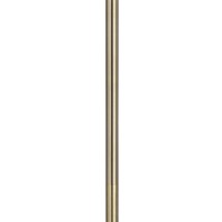 66 Inch Adjustable Arc Floor Lamp, Dome Shade, Dark Bronze, Antique Brass