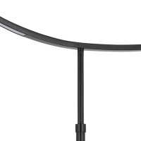 74 Inch Adjustable Floor Lamp, Led Light, Inverted Metal Base, Dark Bronze